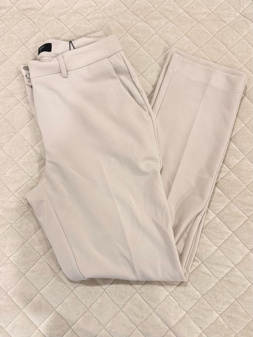 Tahari Women’s Pale Platinum Dress Pant
